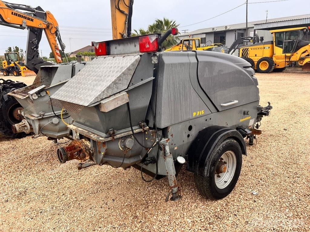 Putzmeister P 715 TD Pompe à béton