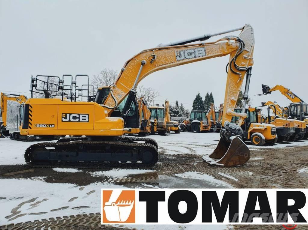 JCB 220 X LC Pelle sur chenilles