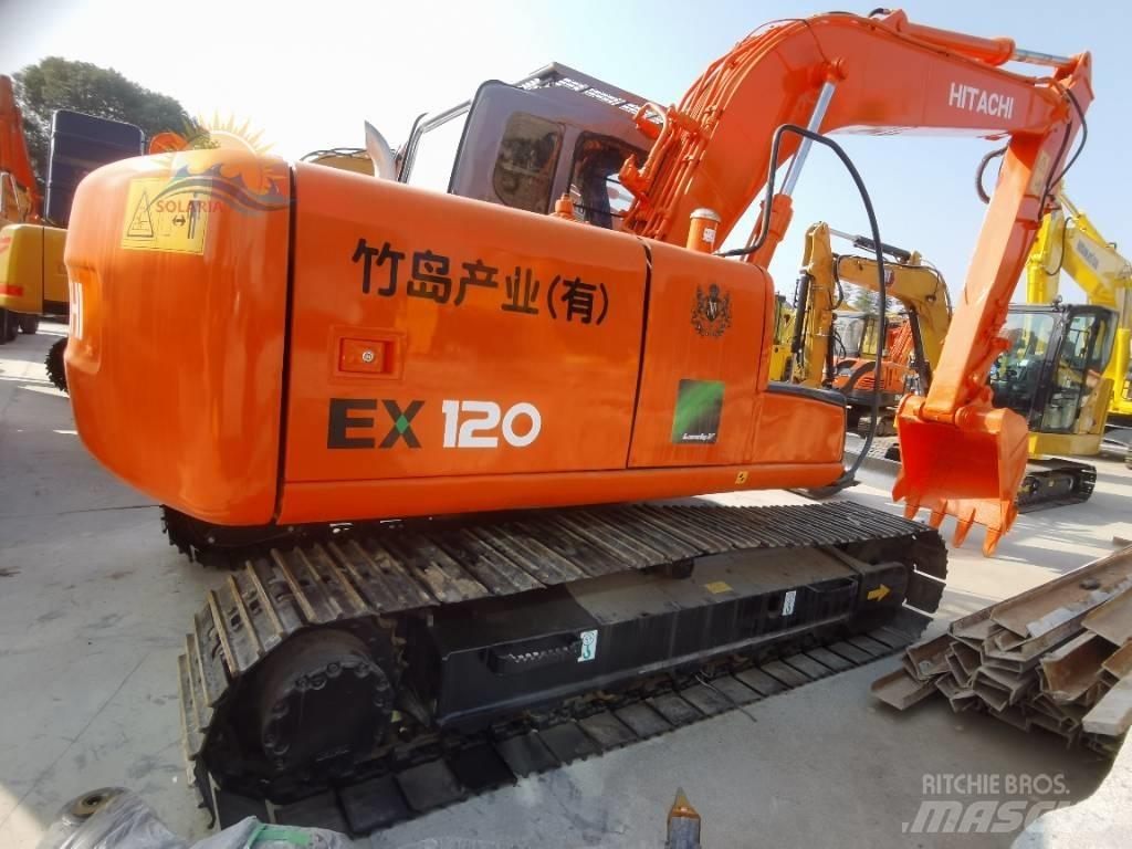 Hitachi EX 120 Pelle sur chenilles