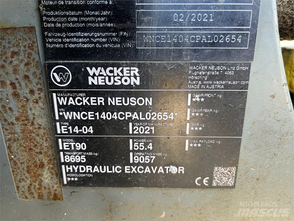 Wacker Neuson ET90 Mini pelle 7t-12t