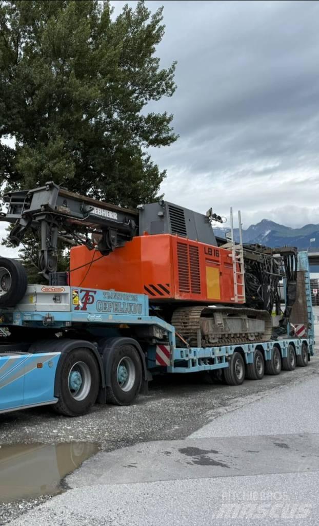 Liebherr LB16 Pelle enfonce-pieux