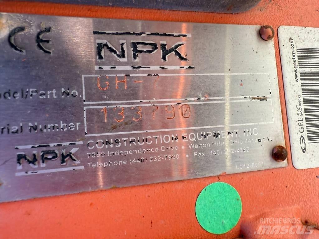 NPK GH 7 Marteau hydraulique