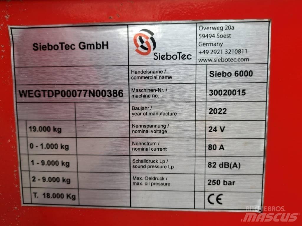 Siebotec Siebo 6000 Tambour