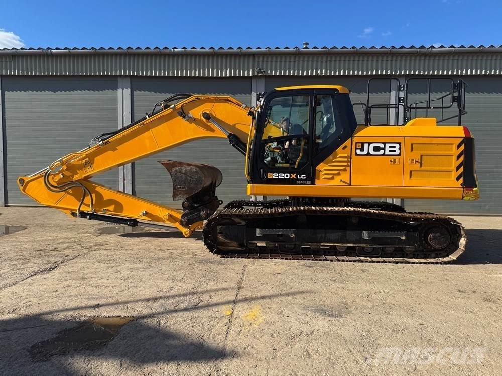 JCB 220X Pelle sur chenilles