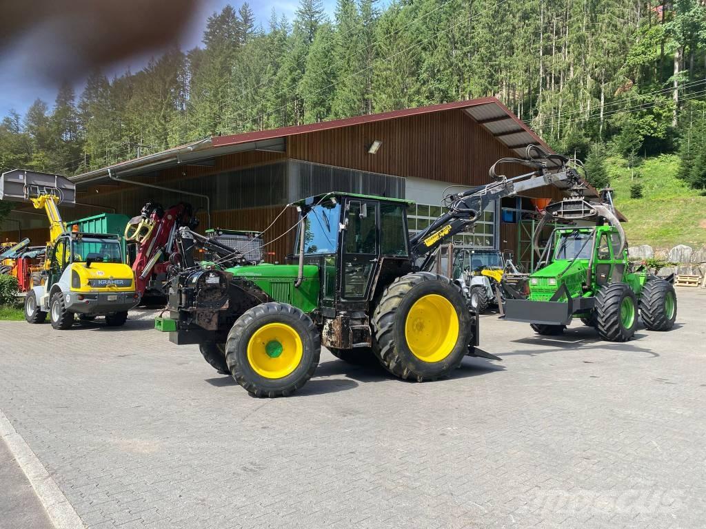 John Deere 6400 Tracteurs forestiers