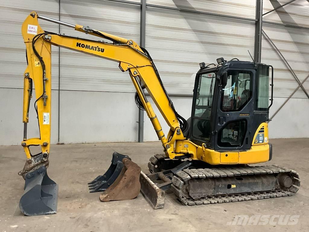 Komatsu PC 55 MR-3 Mini pelle < 7t