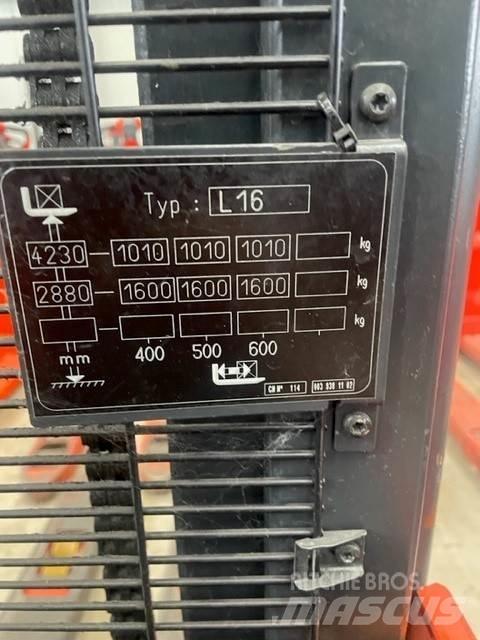 Linde L16 Gerbeur accompagnant