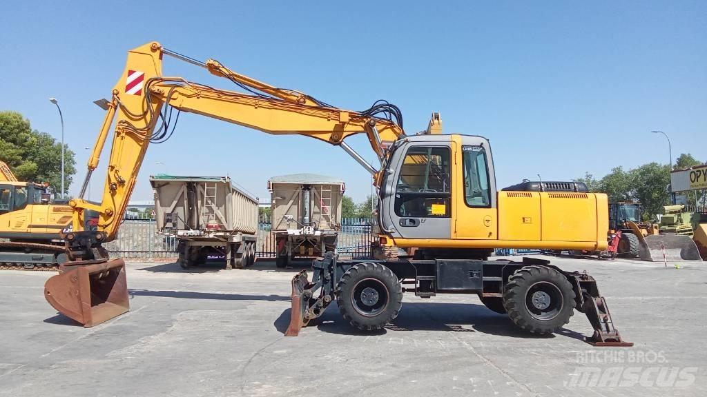 Hitachi ZX 180 W Pelle sur pneus