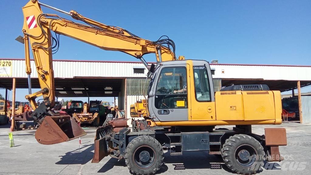 Hitachi ZX 180 W Pelle sur pneus