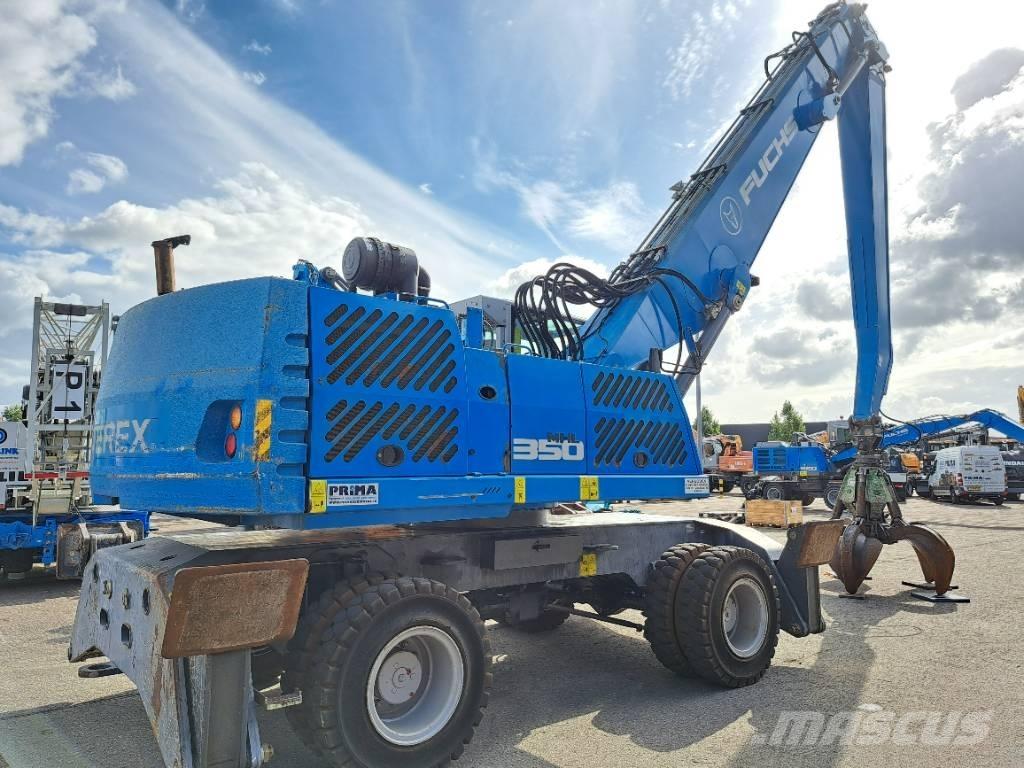Fuchs MHL350E + Polyp Pelle à déchets