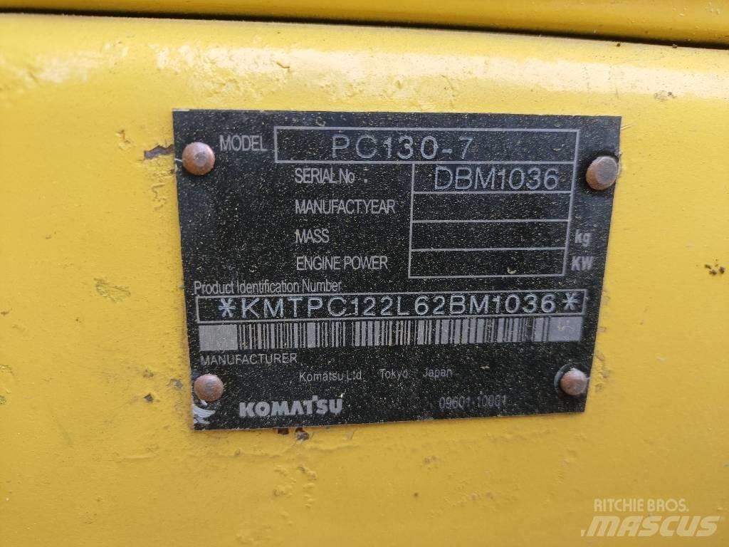 Komatsu PC130 Pelle sur chenilles