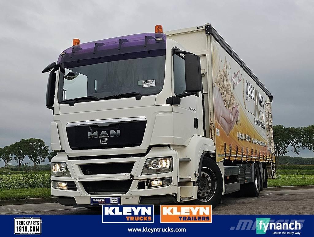 MAN 26.320 TGS Camion à rideaux coulissants (PLSC)