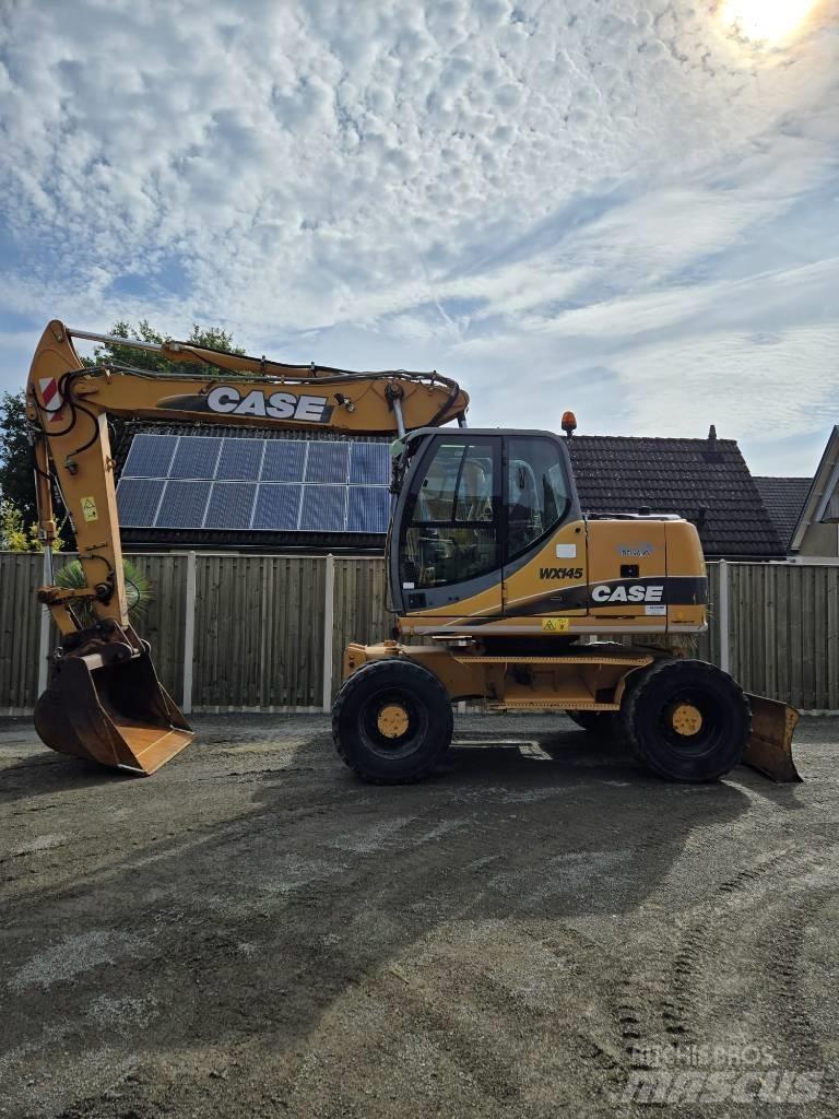 CASE WX 145 Pelle sur pneus