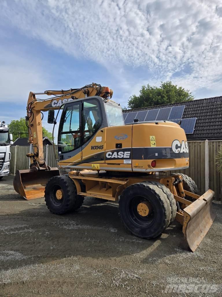 CASE WX 145 Pelle sur pneus