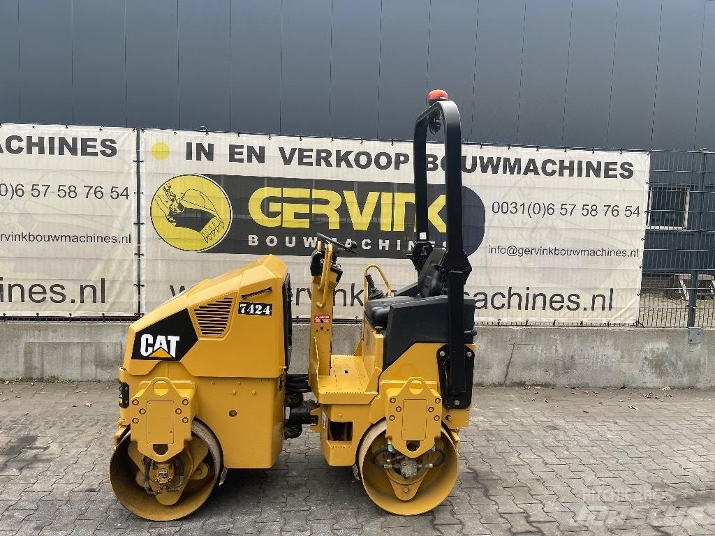CAT CB 14 Rouleaux tandem