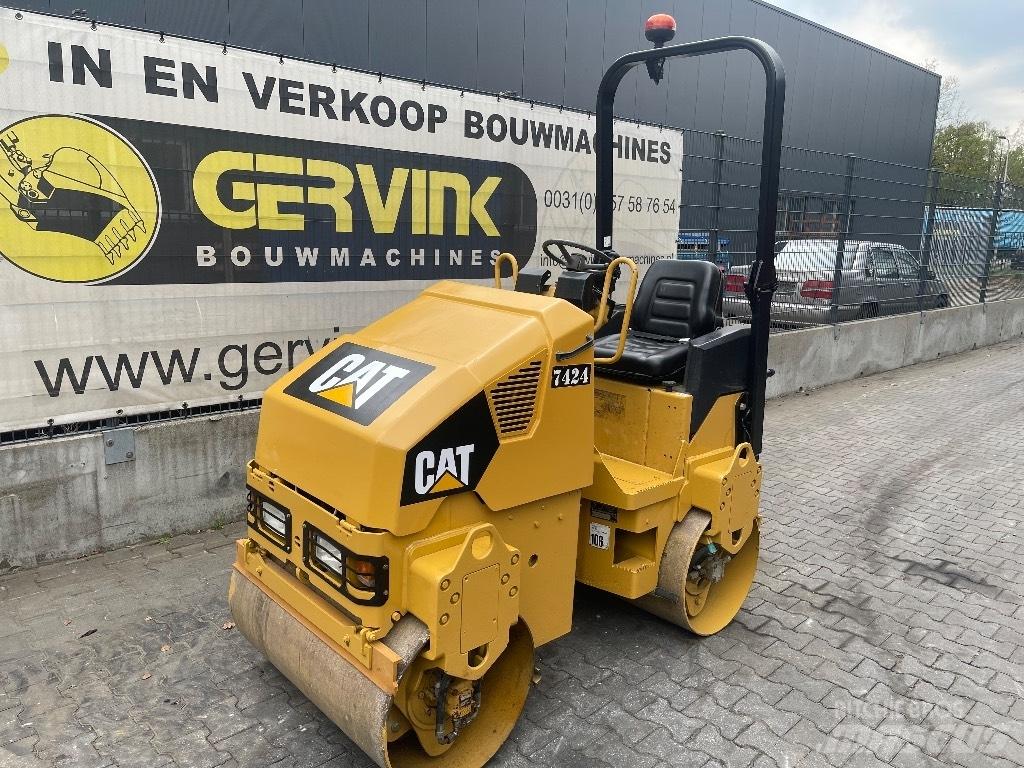 CAT CB 14 Rouleaux tandem