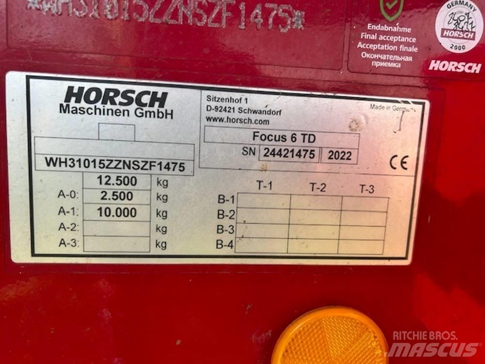 Horsch Focus 6 TD Semoir combiné