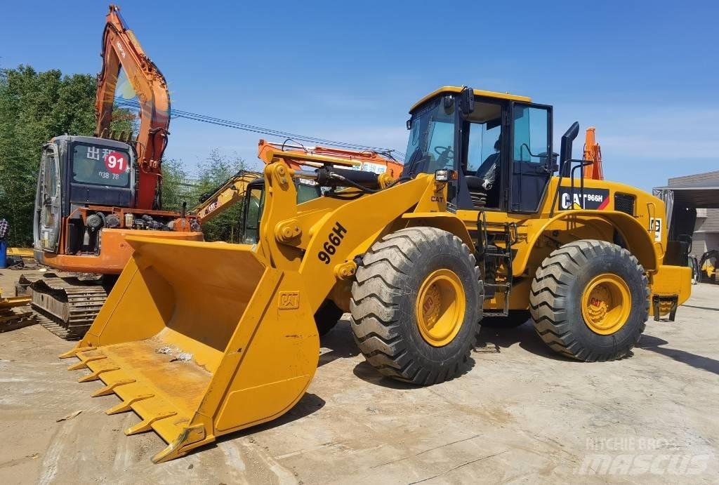 CAT 966h Chargeuse sur pneus