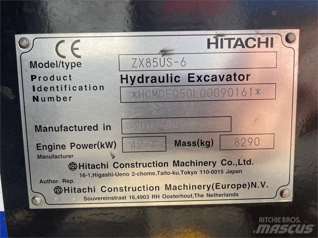 Hitachi ZX 85 US-6 Mini pelle 7t-12t