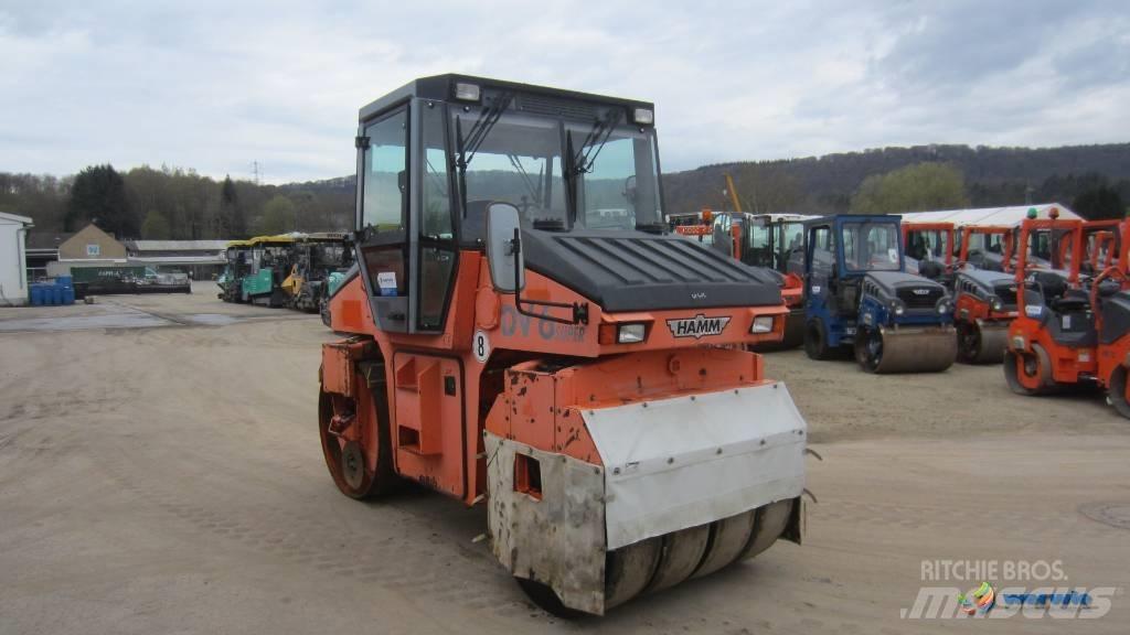 Hamm DV6K Super Rouleaux monocylindre