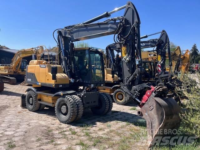 Volvo EW 160 D Pelle sur pneus