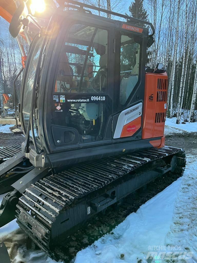 Hitachi ZX135US-7 Pelle sur chenilles