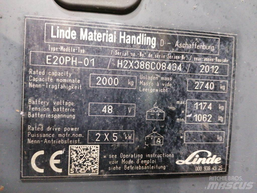 Linde E20PH-01 Chariots élévateurs électriques