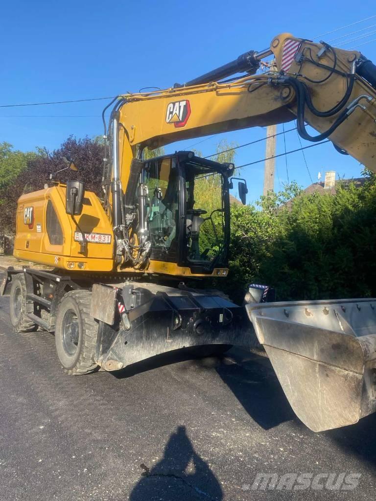 CAT M 314 Pelle sur pneus