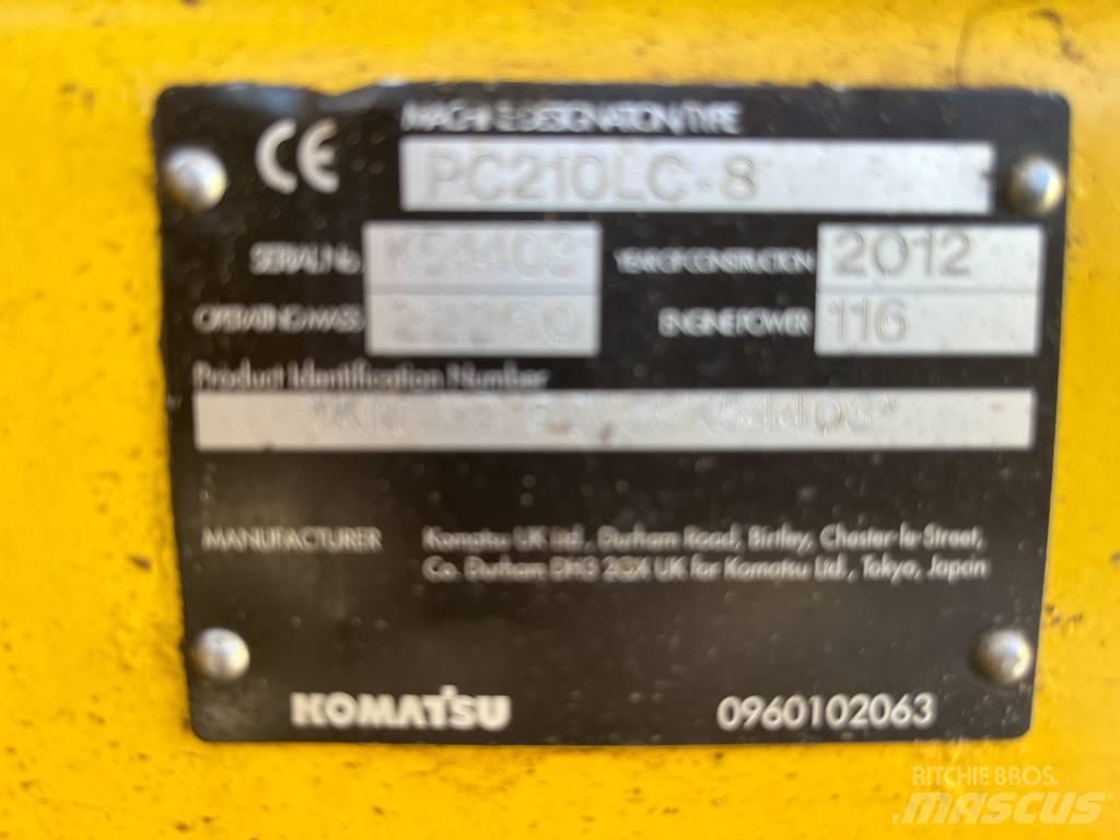 Komatsu PC 210 LC-8 Pelle sur chenilles