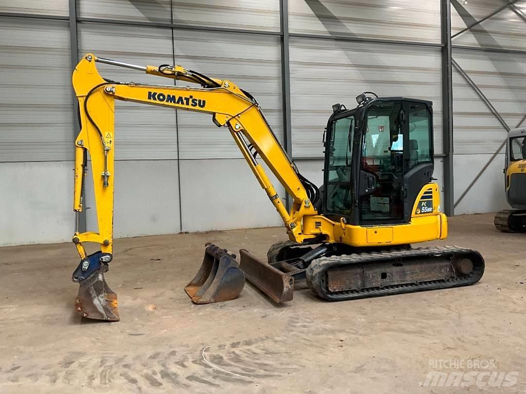 Komatsu PC 55 MR Mini pelle < 7t