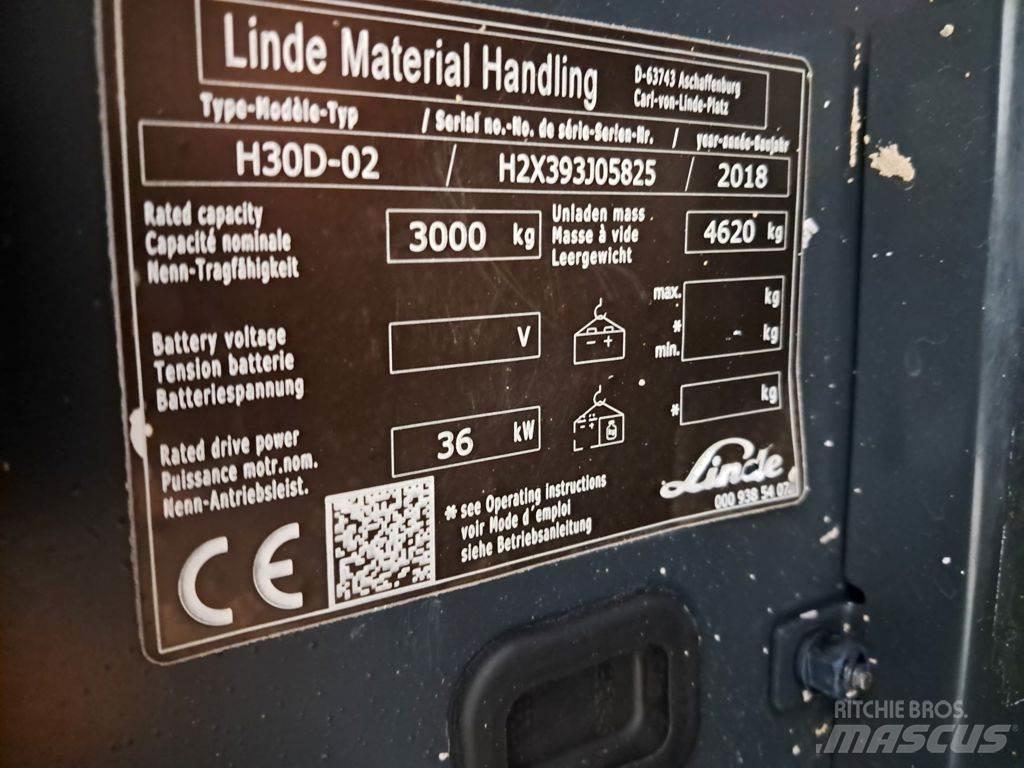 Linde H30D-02 Chariots diesel