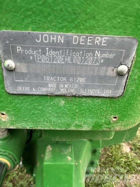 John Deere 6120 E Tracteur