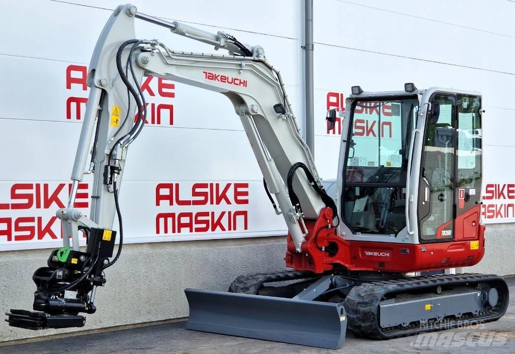 Takeuchi TB 260 Mini pelle < 7t