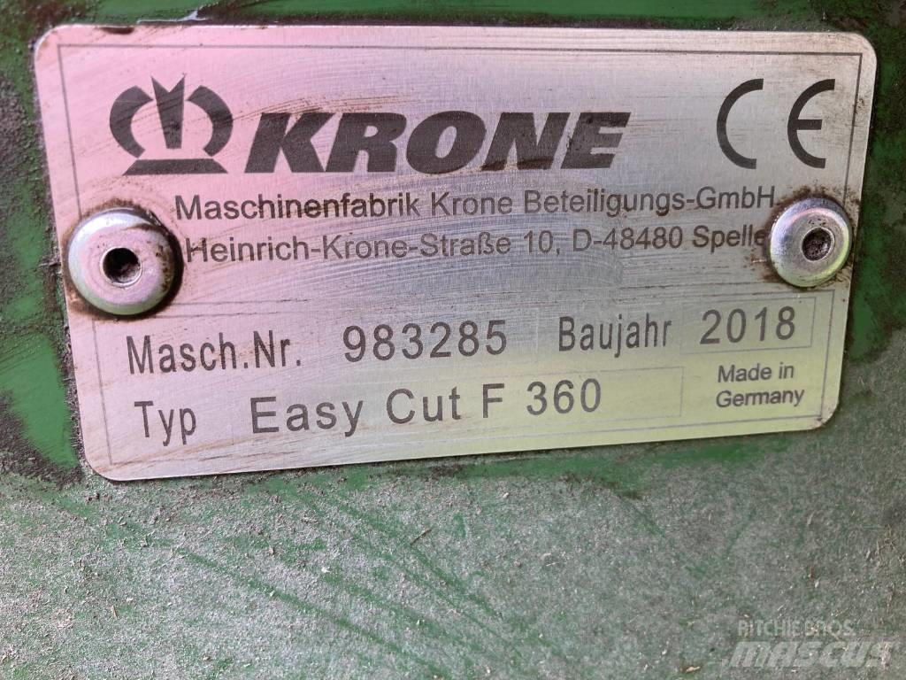 Krone Easy Cut F 360 Faucheuse
