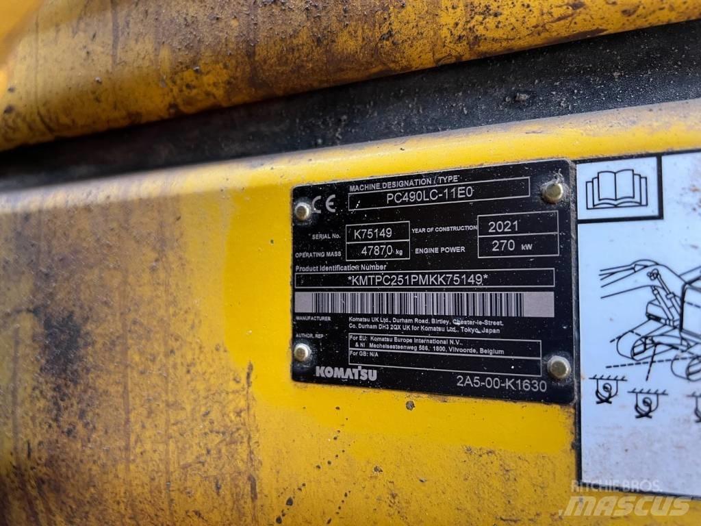 Komatsu PC490LC-11EO Pelle sur chenilles