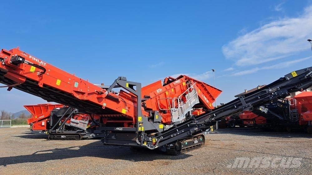 Terex Finlay 873+ Cribles mobile