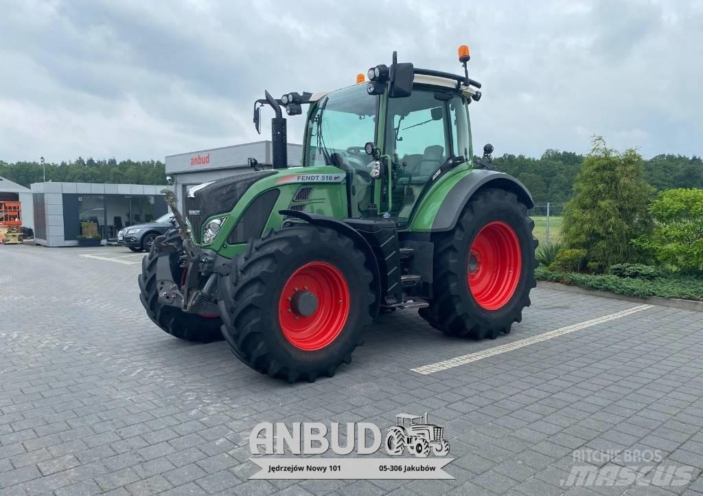 Fendt 516 Vario SCR Tracteur