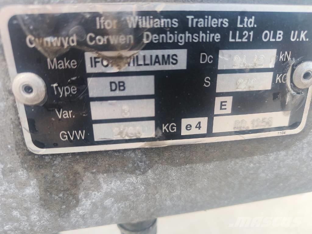 Ifor Williams GX 84 Autre remorque