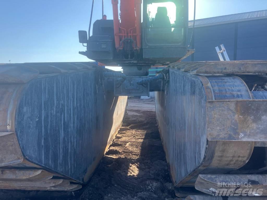 Hitachi ZX 130LCN Pelles amphibies