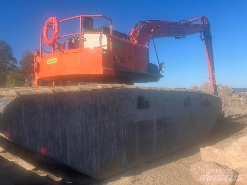 Hitachi ZX 130LCN Pelles amphibies