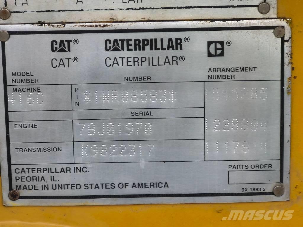 CAT 416 C Tractopelle