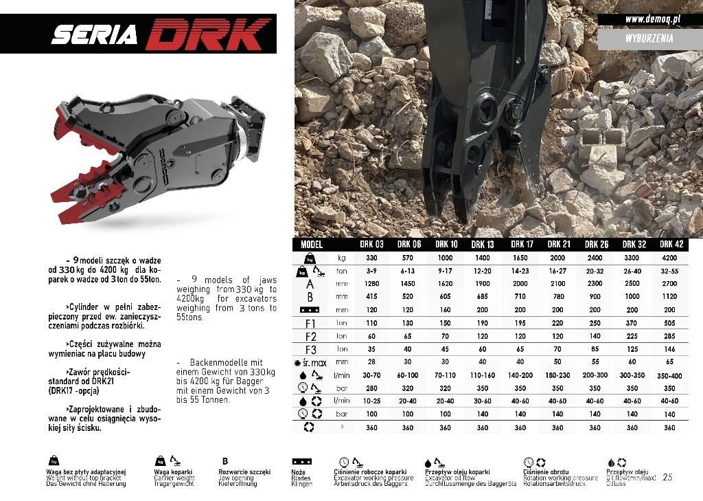  DEMOQ DRK13 Concasseur de Travaux Publics