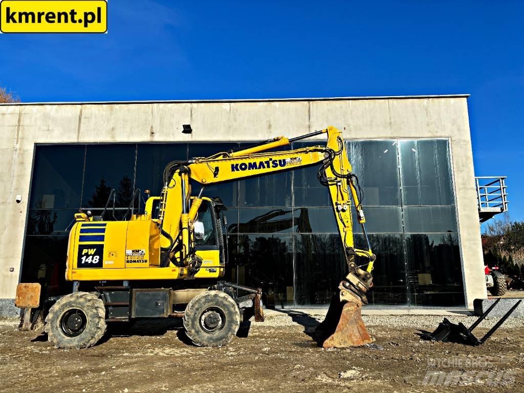 Komatsu PW 148 Pelle sur pneus