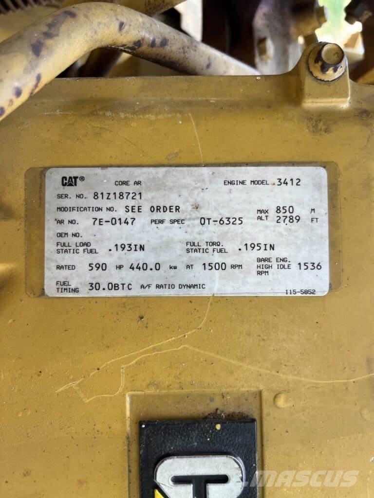 CAT 3412 Générateurs diesel