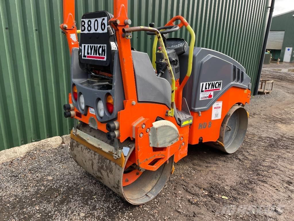 Hamm HD 8 VV Rouleaux tandem