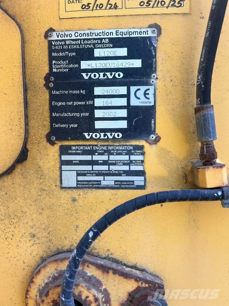Volvo L 120 E Chargeuse sur pneus
