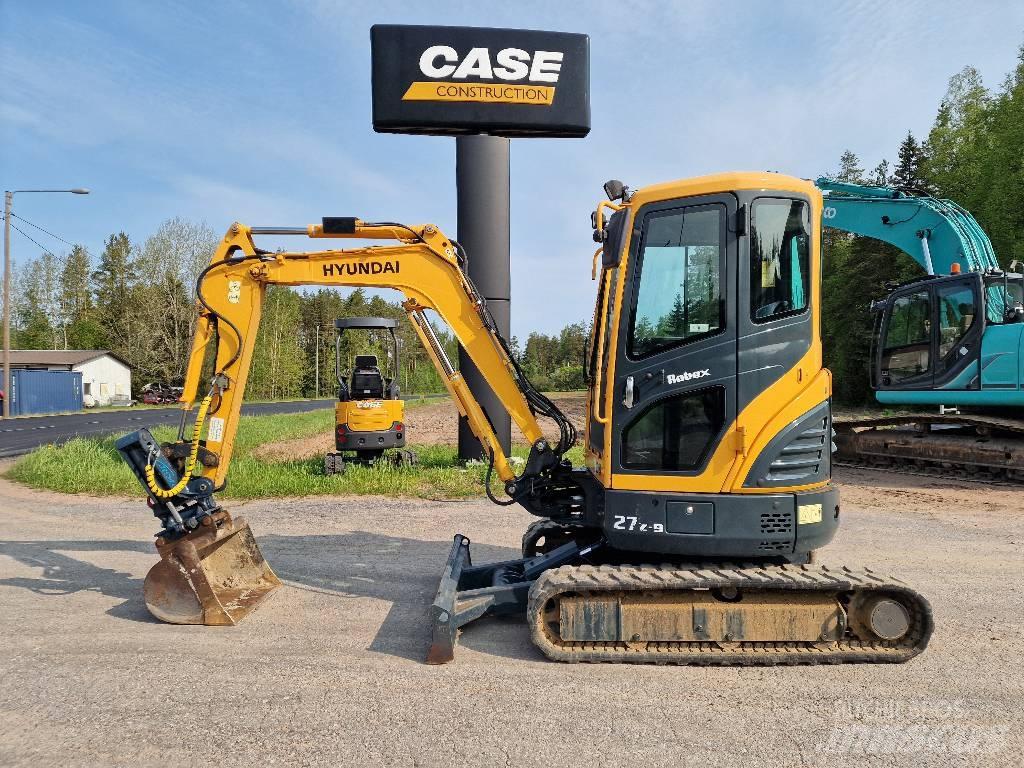 Hyundai Robex 27 Z-9 Mini pelle < 7t