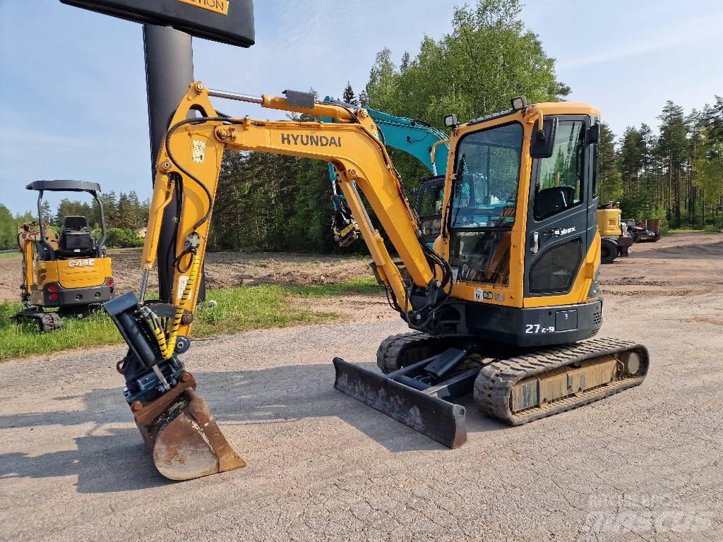 Hyundai Robex 27 Z-9 Mini pelle < 7t