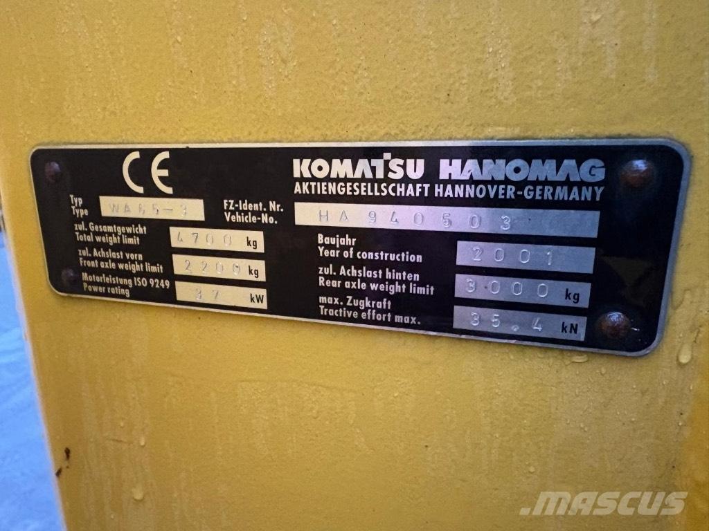 Komatsu WA 65-3 Chargeuse sur pneus