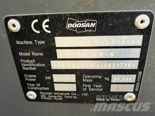 Doosan DX235LCR-5 Pelle sur chenilles